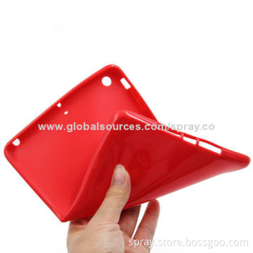 Clear Soft TPU Cases for iPad Mini, Various Colors Available